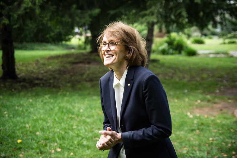 Dr Cathy Foley pictured outdoors