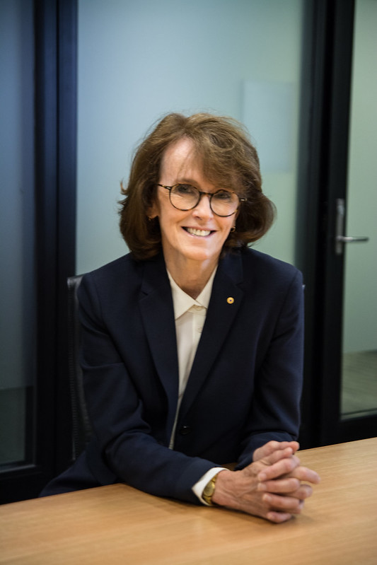 Dr Cathy Foley at Desk