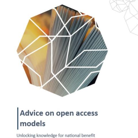 Cover image for open access advice