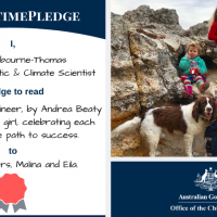 Jess Melbourne Thomas Storytime Pledge