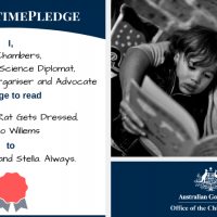 Jas Chambers Storytime Pledge