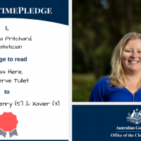 Jessica Pritchard Storytime Pledge