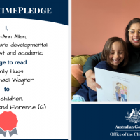 Kelly-Ann Allen Storytime Pledge